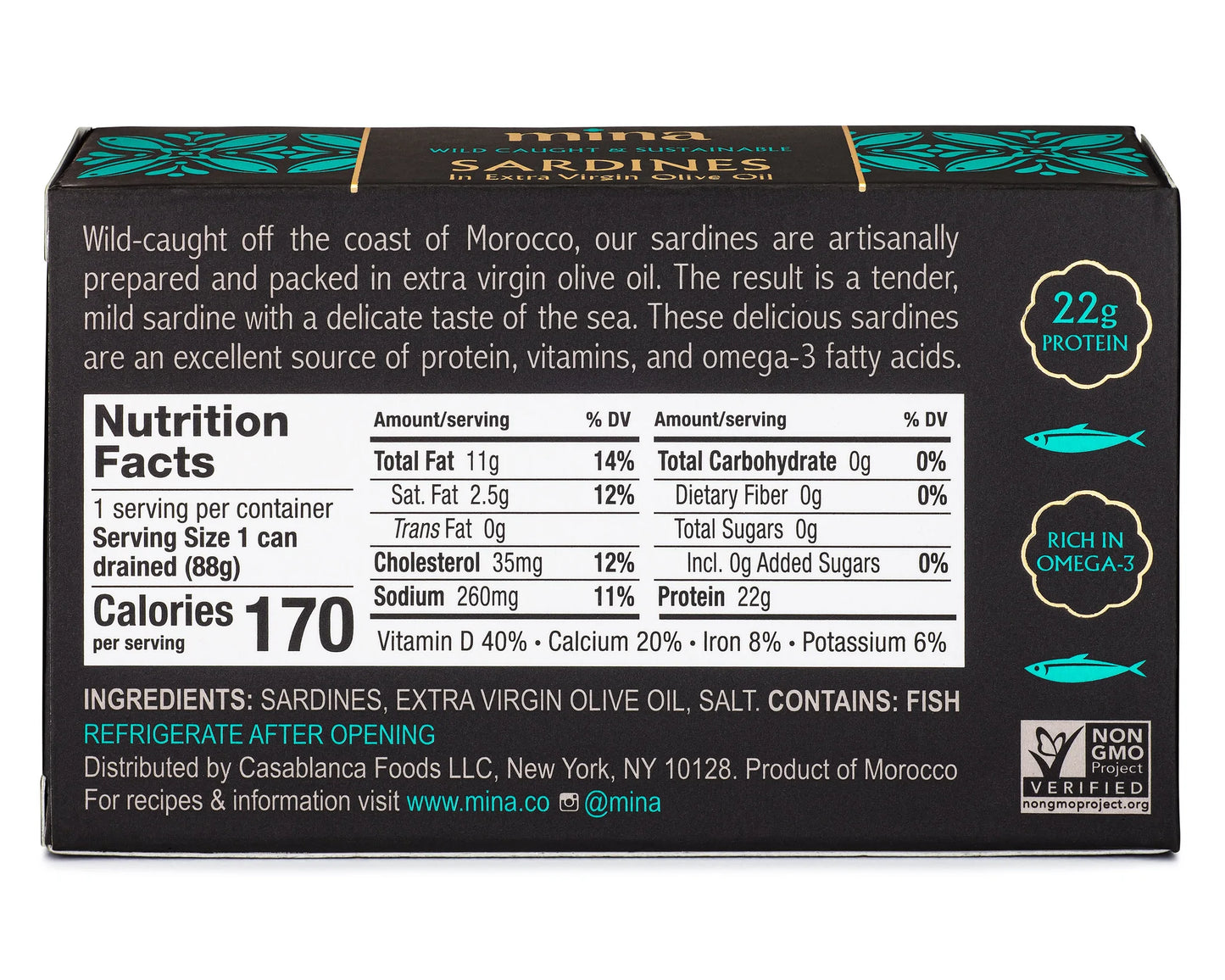 Mina Sardines | 12 pack
