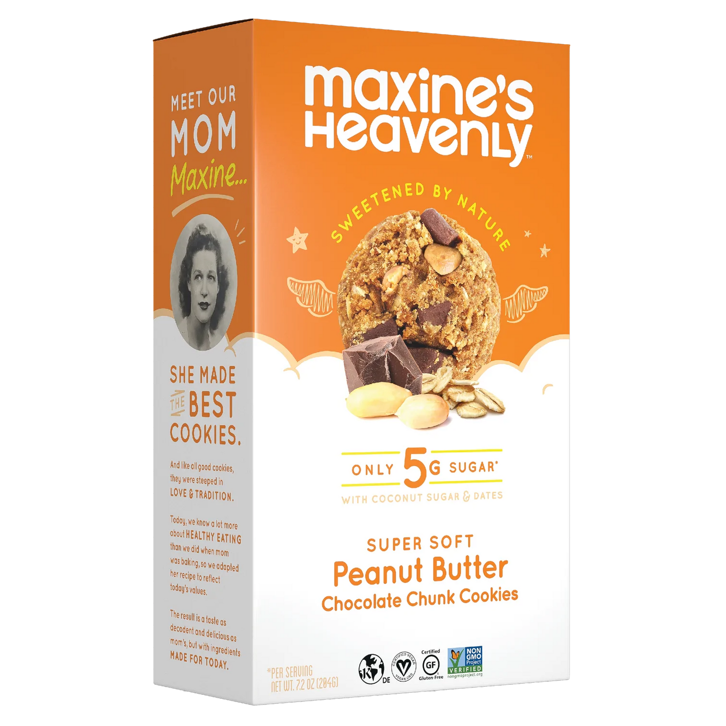 Maxines Heavenly Peanut Butter Chocolate Chunk Cookies | 8 pack