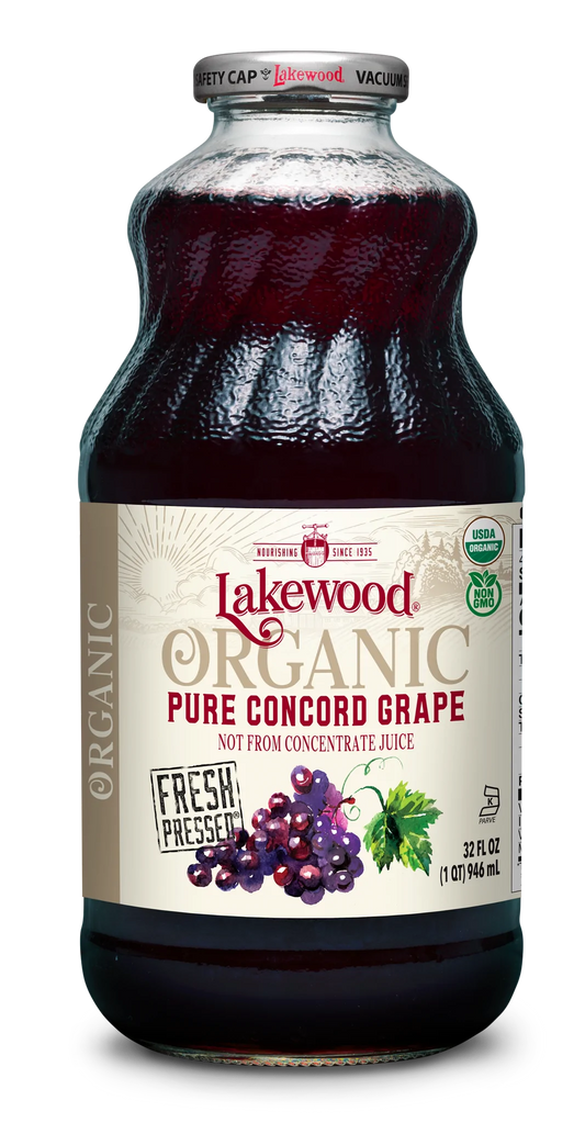 Lakewood Organic Pure Concord Grape | 6 Pack