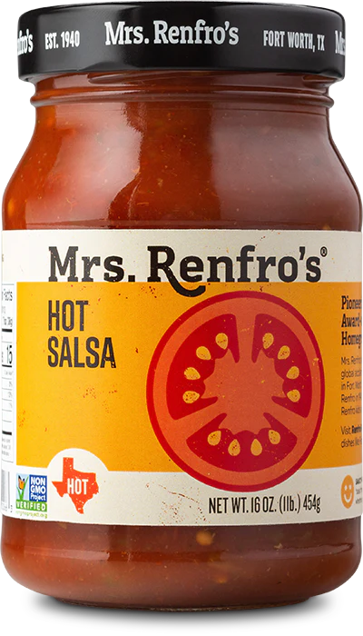 Mrs. Renfro's Hot Salsa | 6 pack