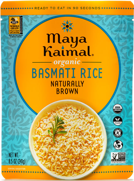Maya Kaimal Organic Basmati Rice | 6 pack