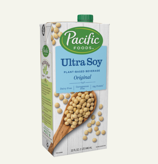 Pacific Foods Ultra Soy Milk | 12 Pack