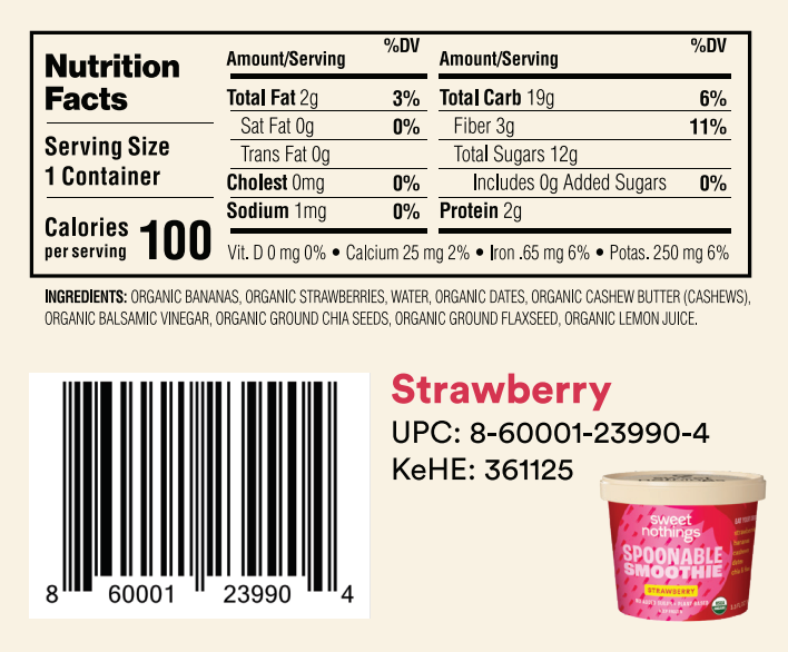 Spoonable Smoothies | 12 Pack