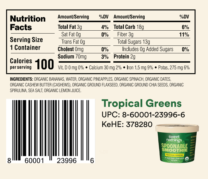 Spoonable Smoothies | 12 Pack