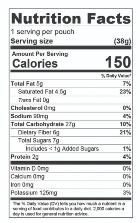 PURPO Granola Pouch 1.34 oz
