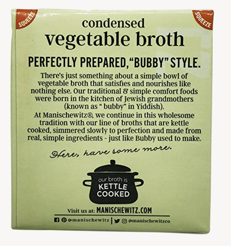 Manischewitz Broth | 12 pack