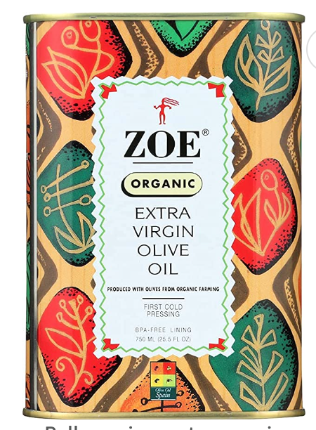 Zoe Diva Select Oil Olive Tin