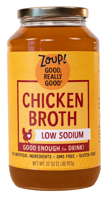 Zoup Good Really Broth Chicken Low Sodium