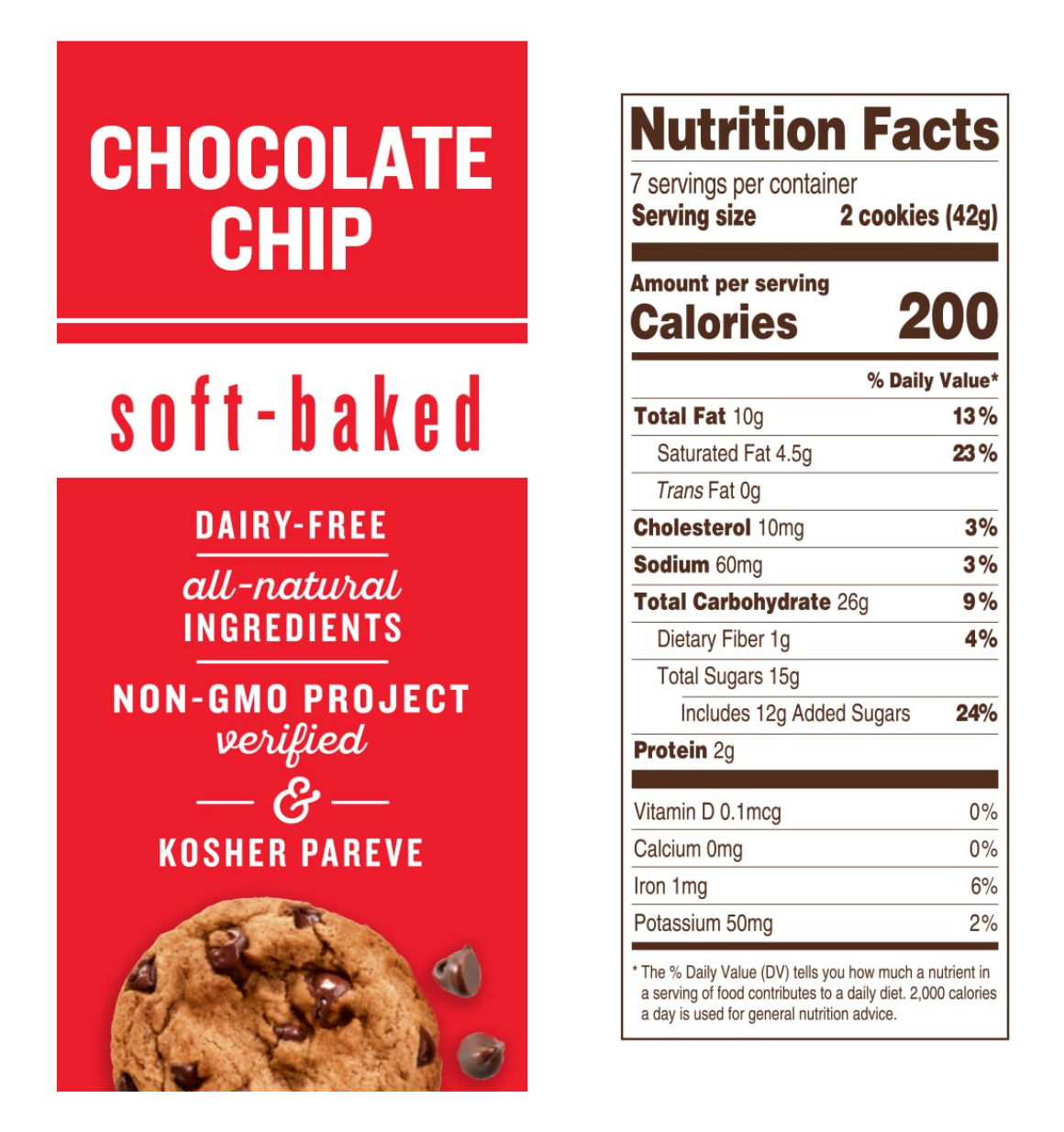 Matts Soft-Baked Cookies | 6 pack