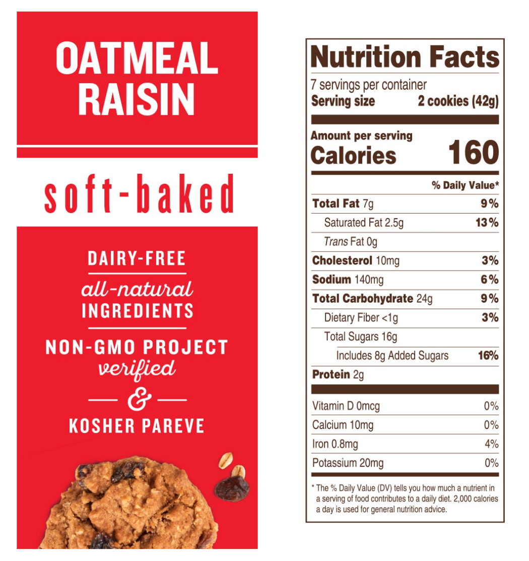 Matts Soft-Baked Cookies | 6 pack