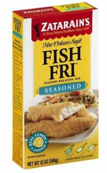 Zatarains Breading Fish Fry Seasoned