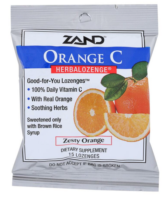Zand Herbalozenge Vitamin C Orange