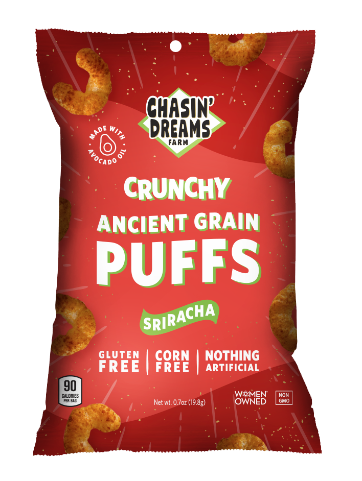 Crunchy Ancient Grain Puffs (case of 24)