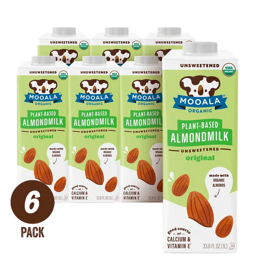 Mooala Organic Plant-Based Milk | 6 pack
