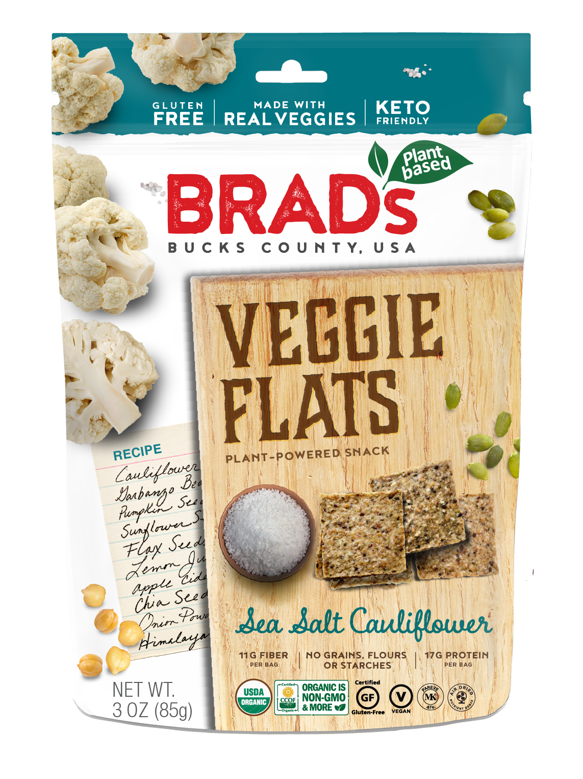 Veggie Flats | 12 Pack