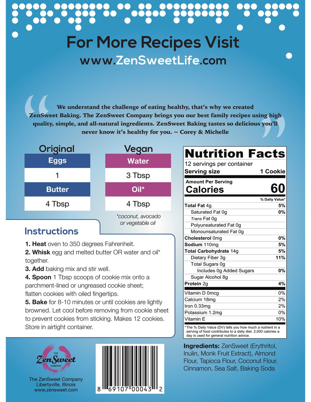 Sugar Replacement | 1 Pack