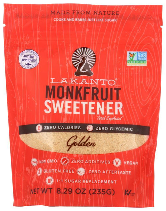 Golden Monkfruit Sweetener Pouch | 8 Pack