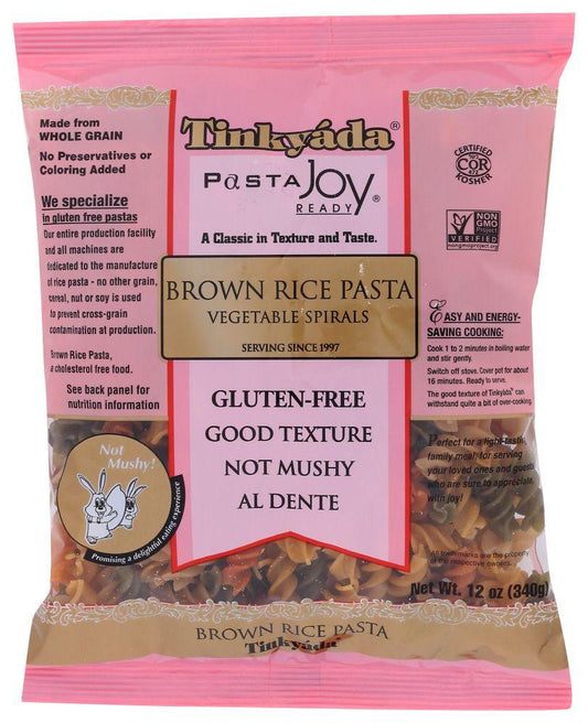 Brown Rice Veggie Spiral Pasta | 12 Pack