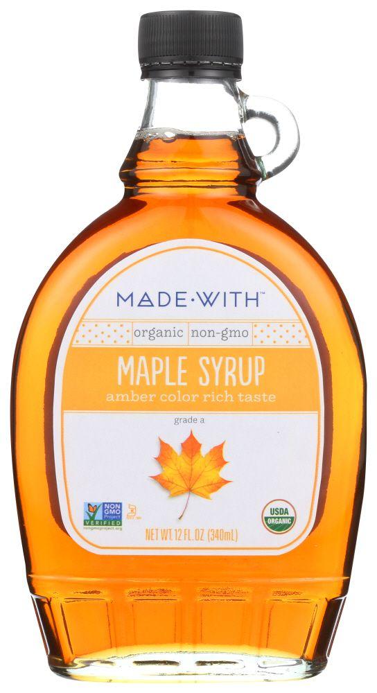 Grade A Amber Organic Maple Syrup | 12 Pack