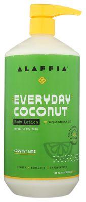Alaffia Lotion Body Coconut Lime
