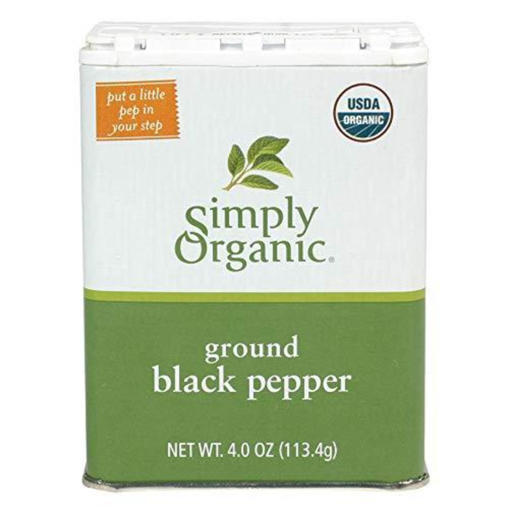 Organic Black Ground Pepper | 6 Pack