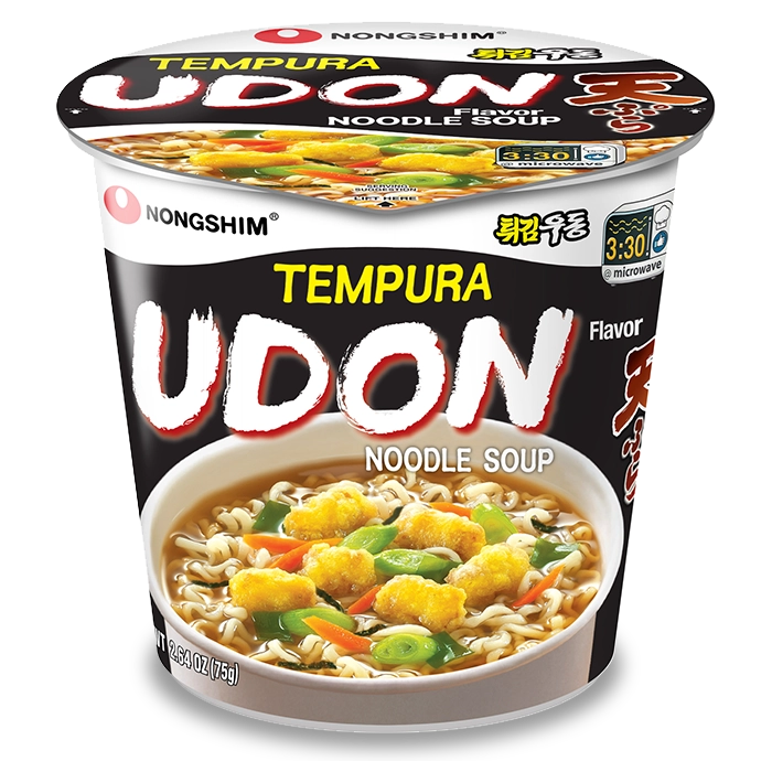 NongShim Tempura Udon Noodle Soup Cup | 6 pack