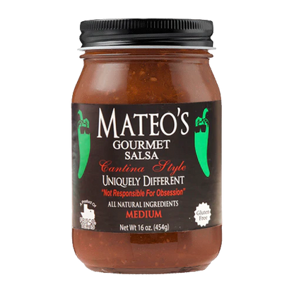 Mateo's Gourmet Cantina Style Salsa | 6 pack
