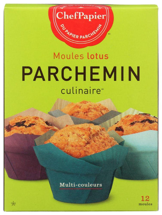 Paper Chef  Parchment Cup Multi Lotu | 6 Pack