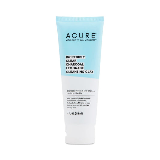 Acure Cleansing Clay & Cream