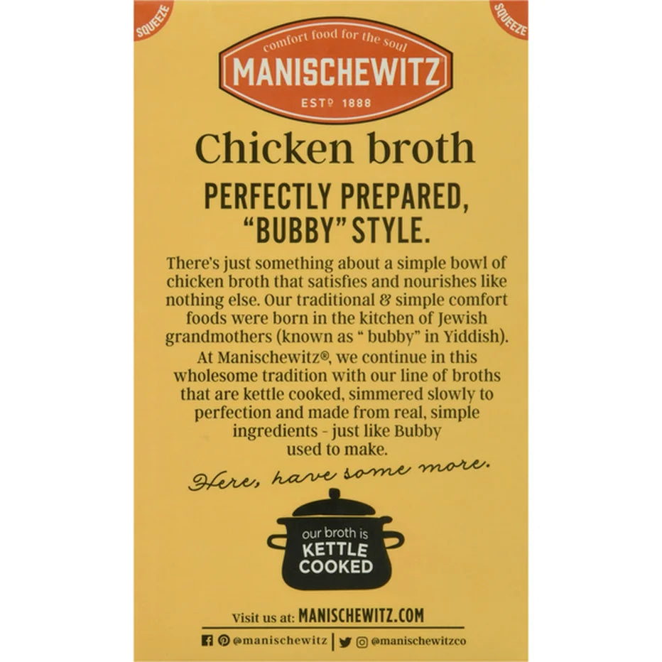 Manischewitz Broth | 12 pack