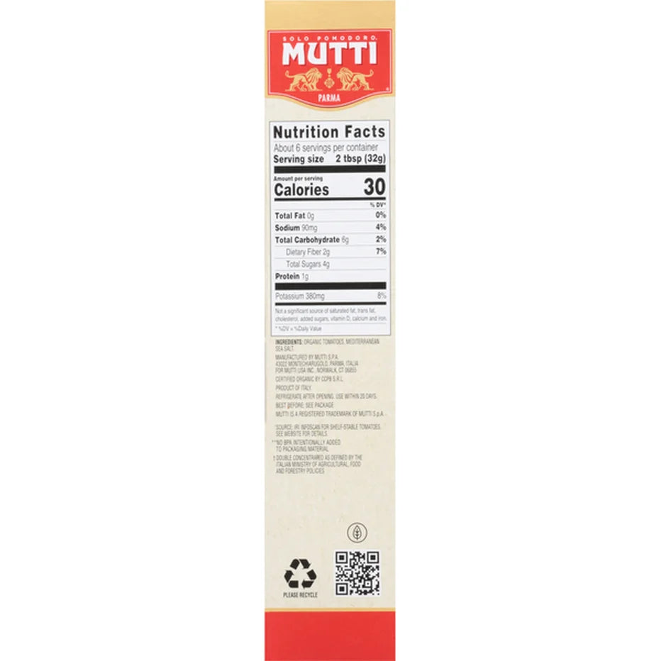 Mutti Organic