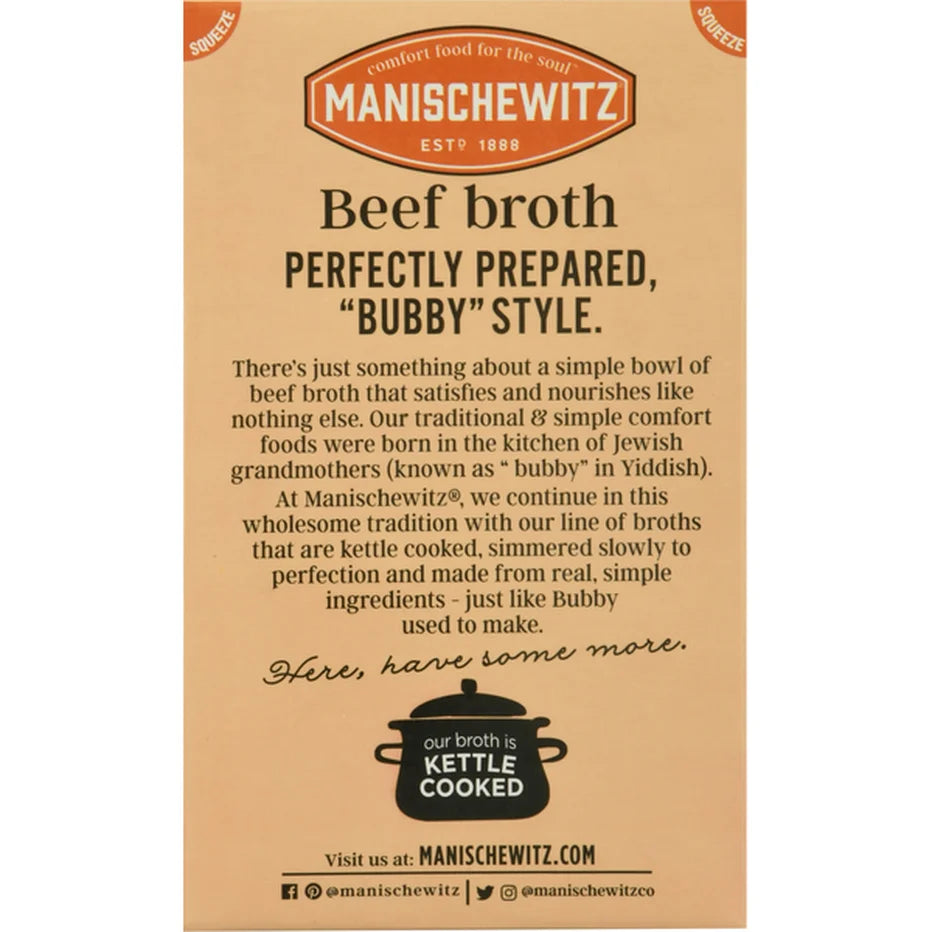 Manischewitz Broth | 12 pack