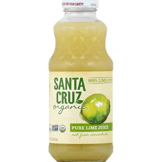 Santa Cruz Organic Pure Lime Juice | 8 Pack