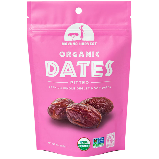 Mavuno Harvest Organic Pitted Dates | 6 pack