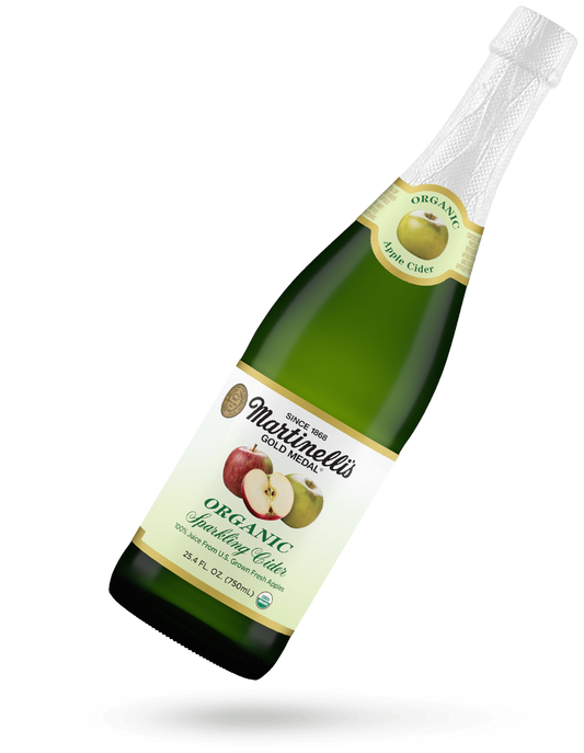 Martinelli 's Organic Sparkling Cider Juice | 12 pack