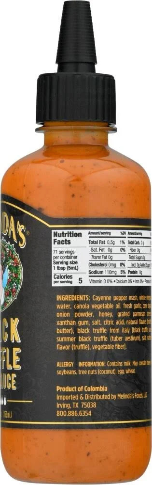 Melinda's Black Truffle Hot Sauce | 6 pack