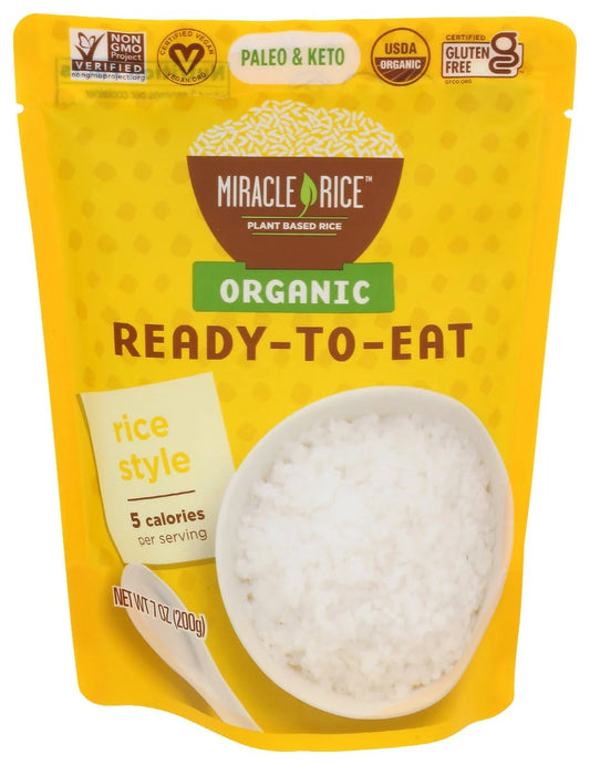 Miracle Noodle Ready-to-Eat Rice | 6 pack