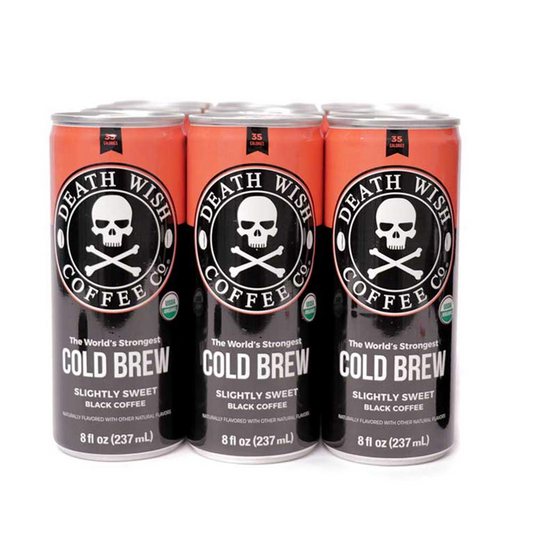 The World's Strongest Cold Brew - Slightly Sweet | 12 Pack